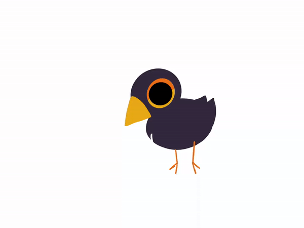 crow animation
